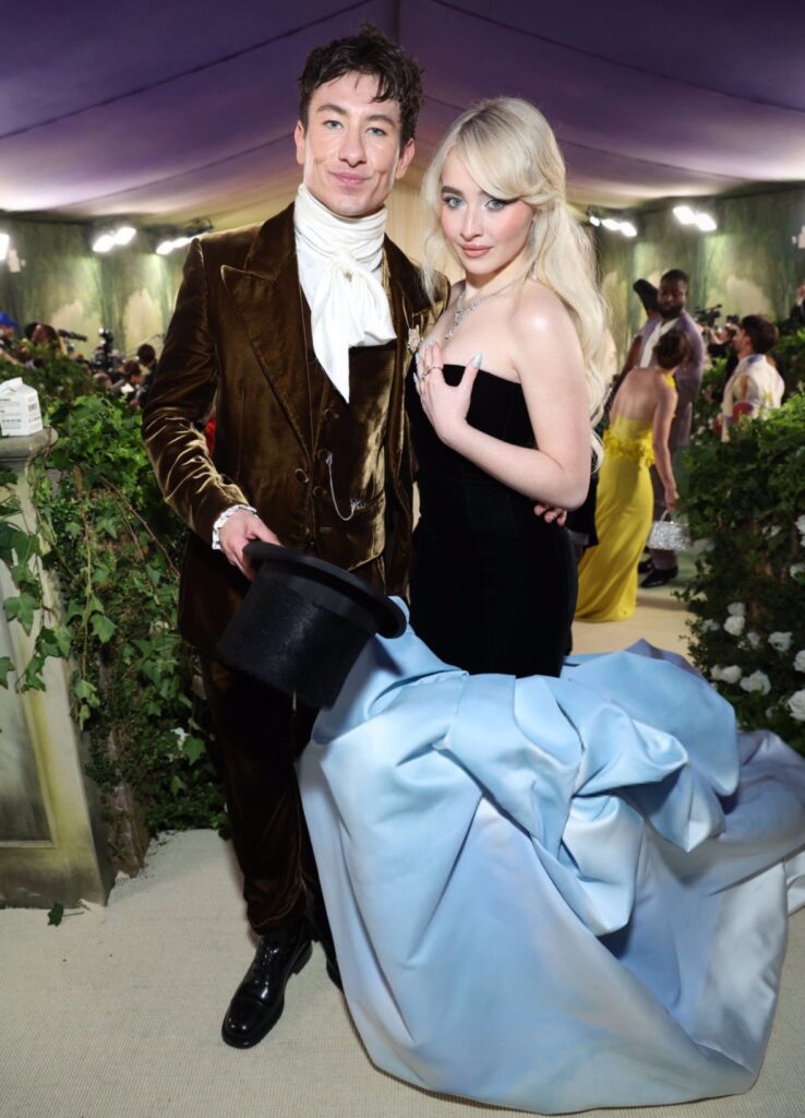 Sabrina Carpenter and Barry Keoghan at Met Gala 2