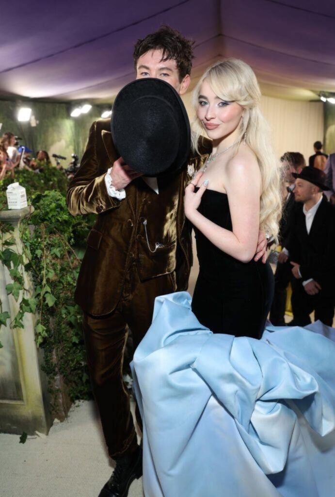 Sabrina Carpenter and Barry Keoghan at Met Gala 2024