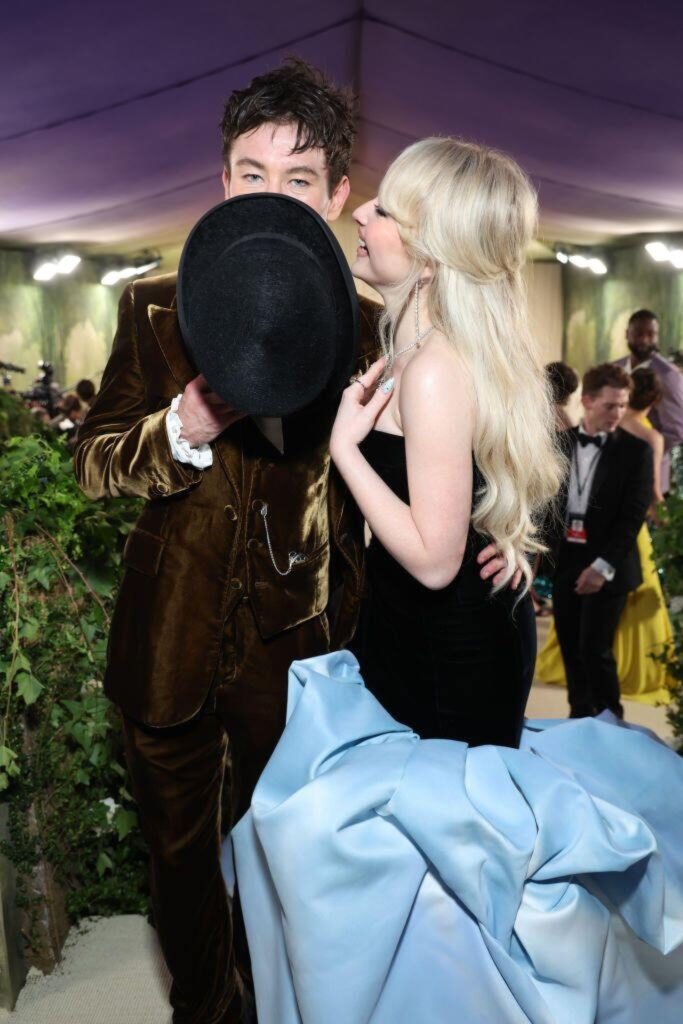 Sabrina Carpenter and Barry Keoghan at Met Gala