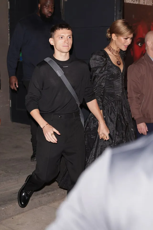 Zendaya and Tom Holland hold hands in London