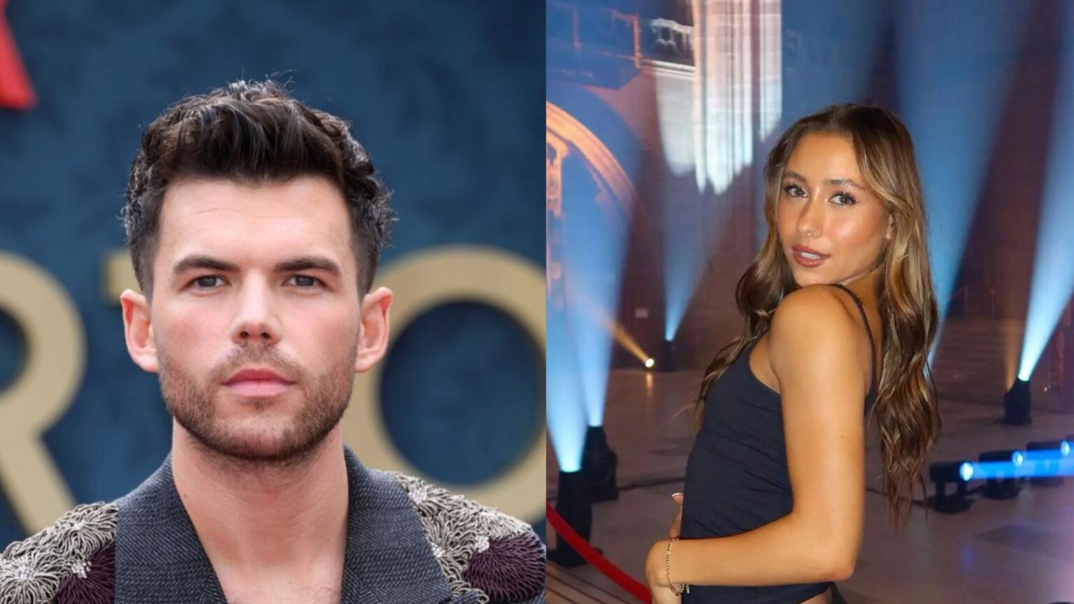 Luke Newton and Antonia Roumelioti