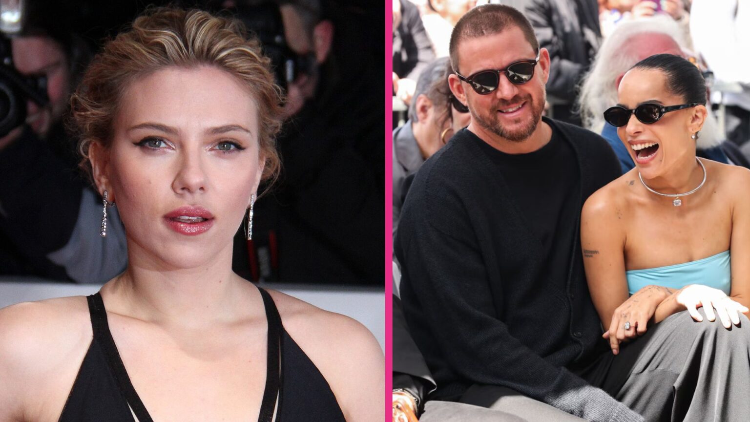 Scarlett Johansson, Channing Tatum, and Zoe Kravitz