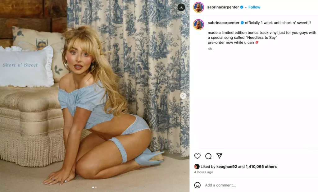 Barry Keoghan likes Sabrina Carpenter's Instagram post amid breakup rumors