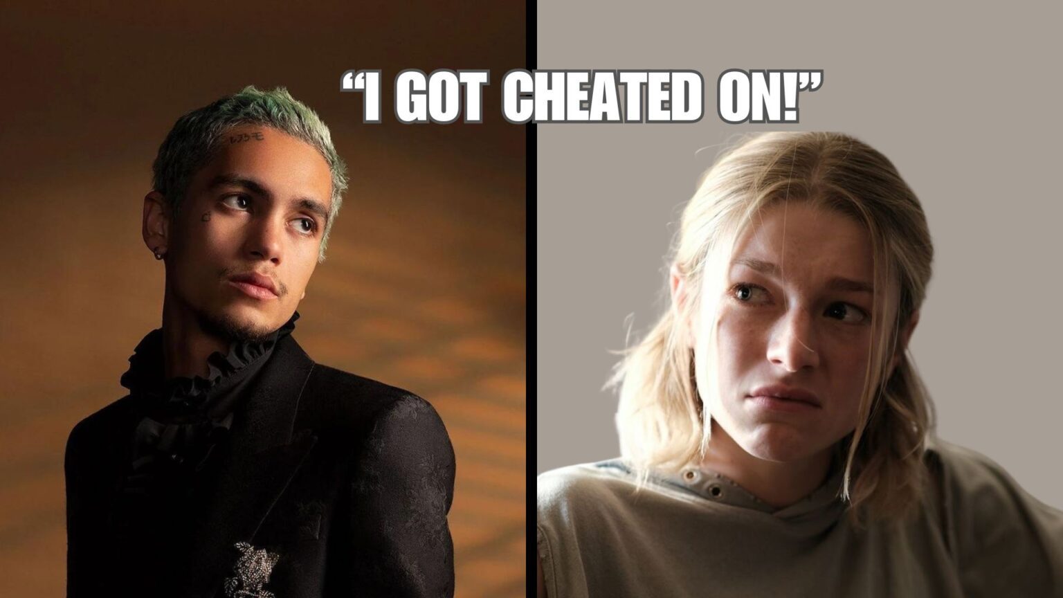 Hunter Schafer and Dominic Fike (Image via romside)