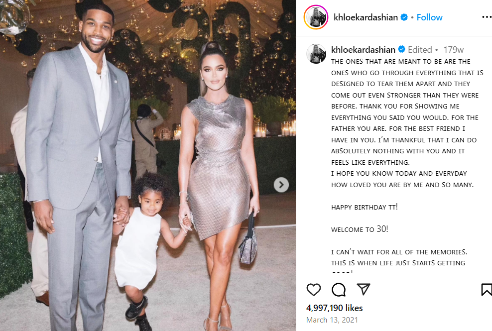 15 Ugliest Celebrity Breakups Of All Time 10 Khloe Kardashian wishes Tristan Thompson on his 30th birthday