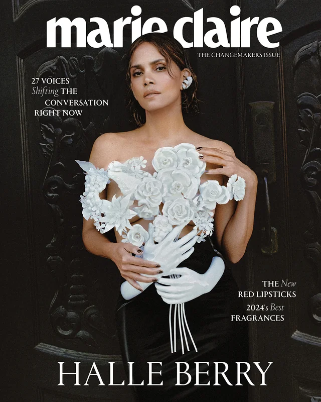 Halle Berry on the cover of Marie Claire magazine