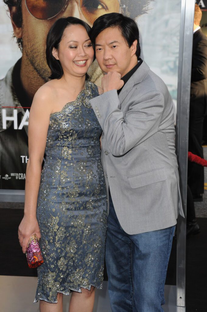 Ken Jeong and Tran Ho at the premiere of The Hangover 