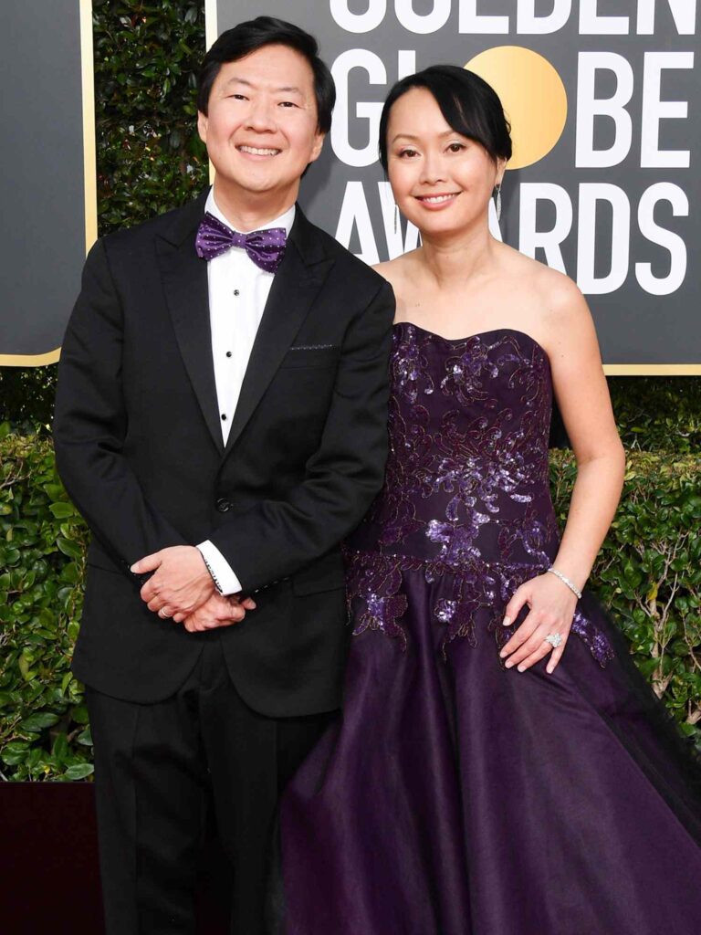 Ken Jeong with his wife Tran Ho