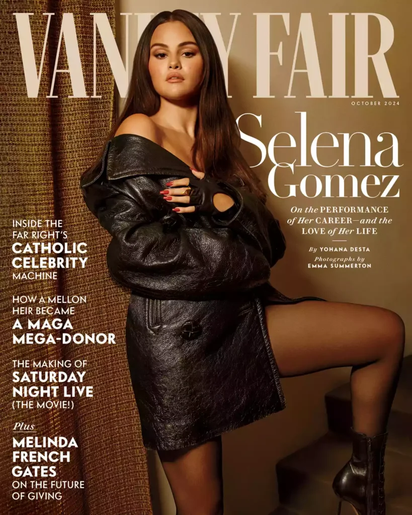 Selena Gomez on the cover of Vanity Fair