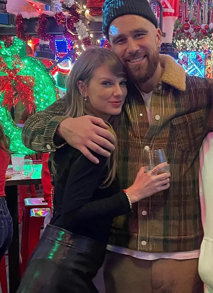 Taylor Swift and Travis Kelce