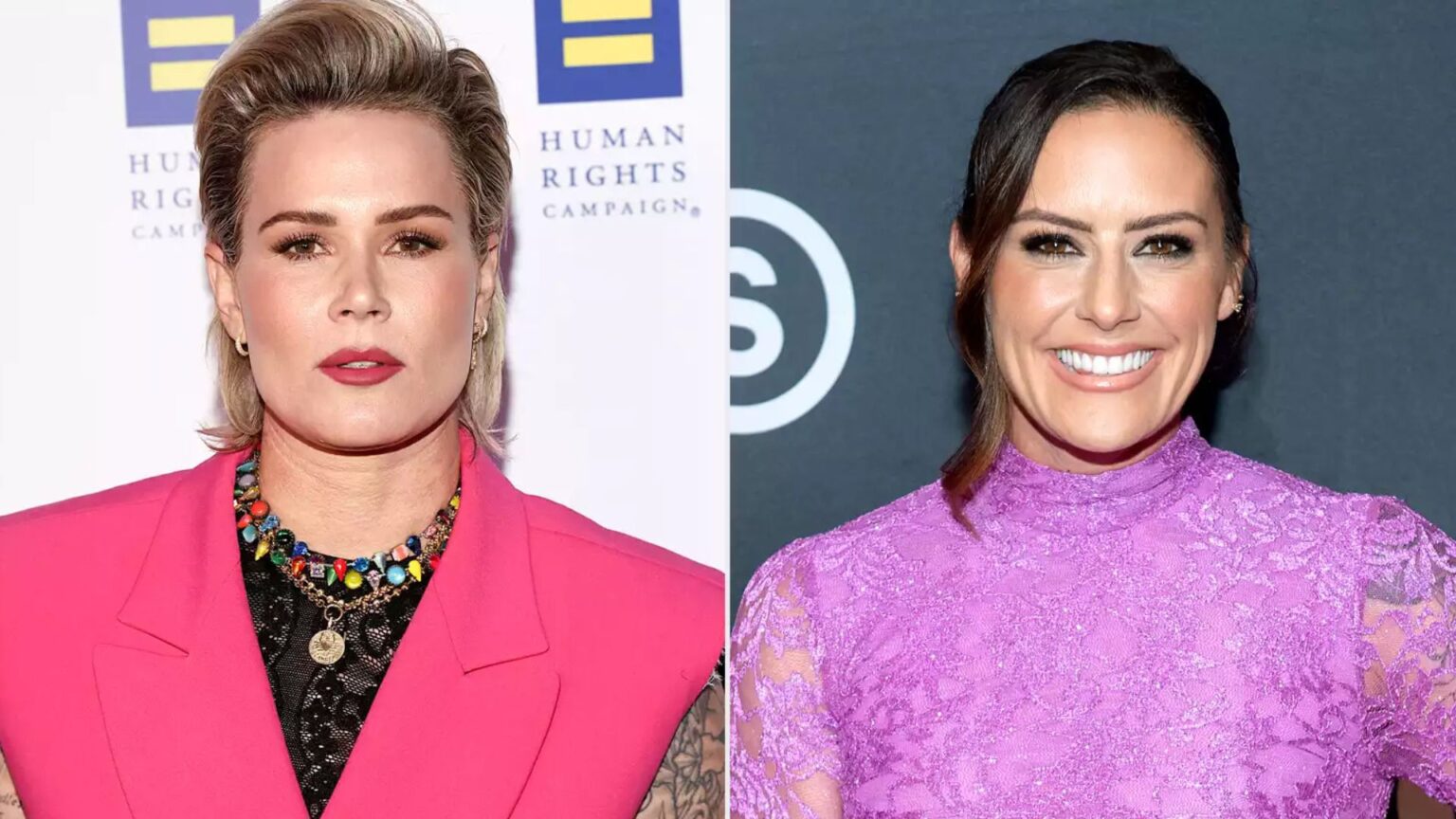 Ashlyn Harris and Ali Krieger