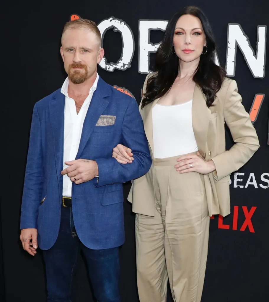 Ben Foster and Laura Prepon