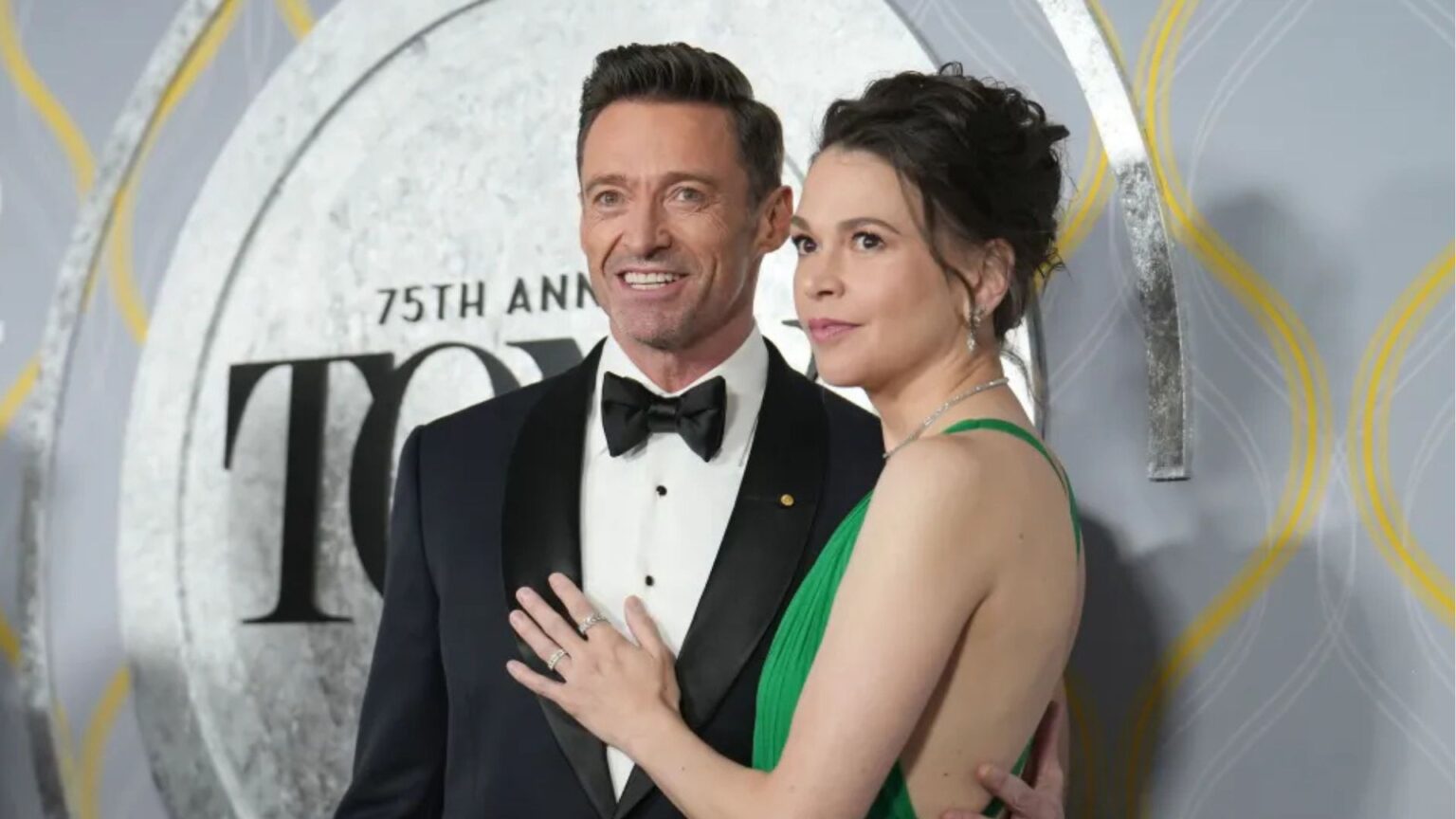 Hugh Jackman and Sutton Foster (1)
