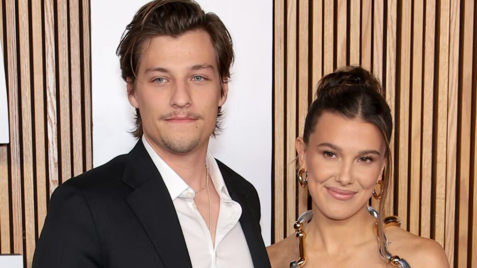 Jake Bongiovi and Millie Bobby Brown