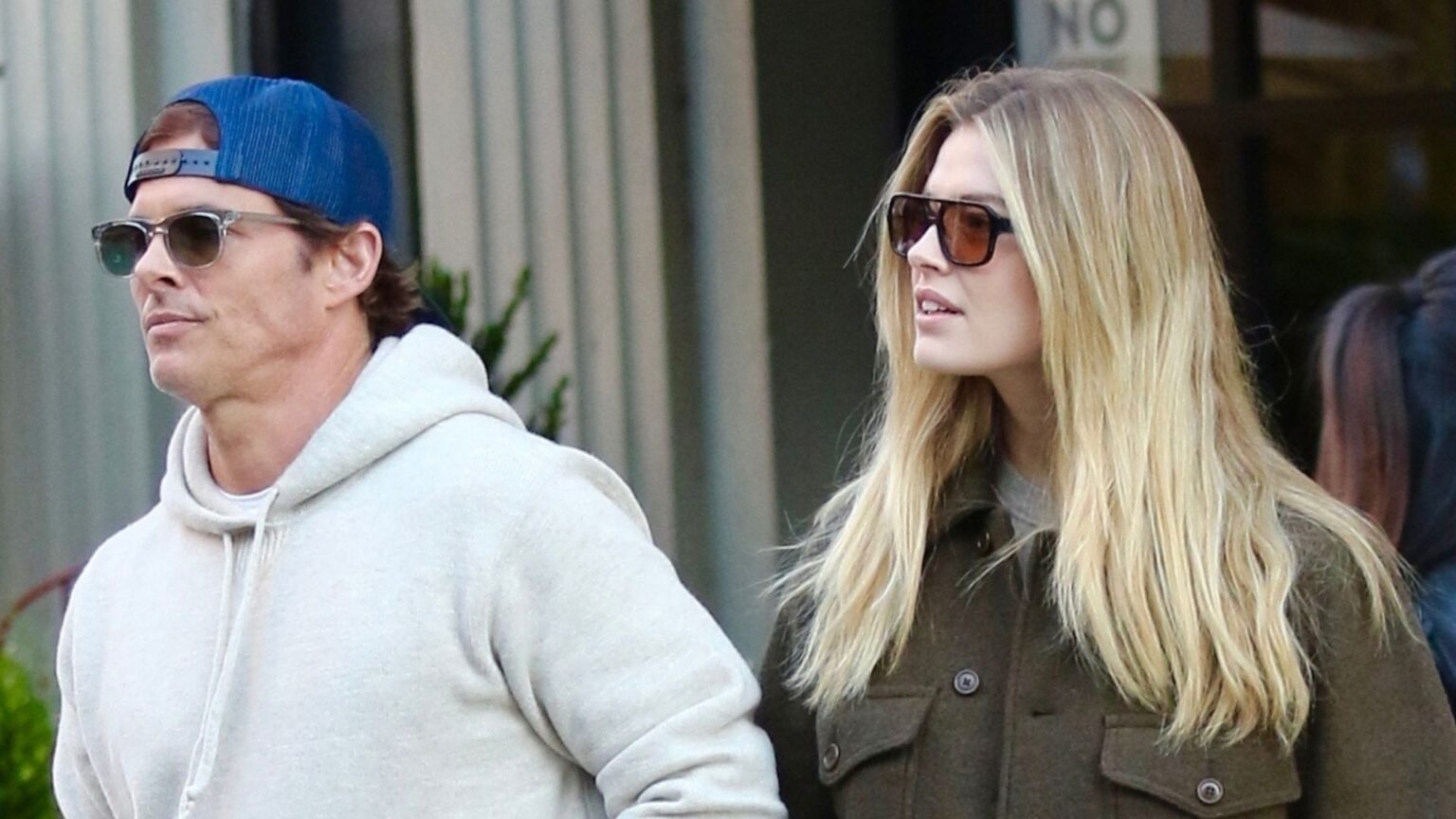 James Marsden and Frederique Brons