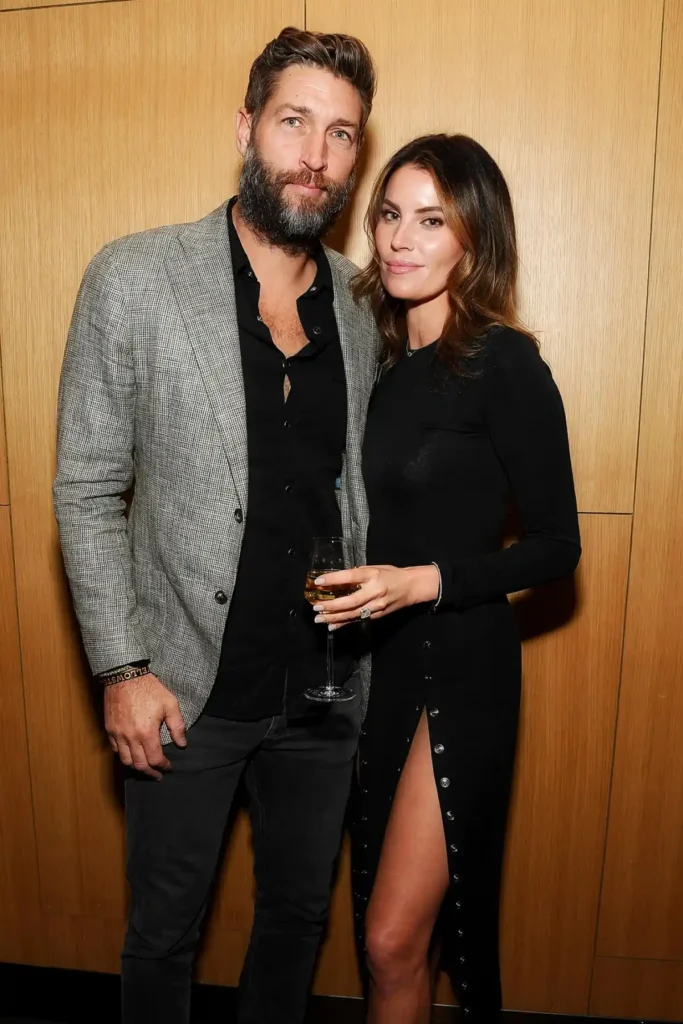 Jay Cutler and Samantha Robertson at the premiere of 'Yellowstone'