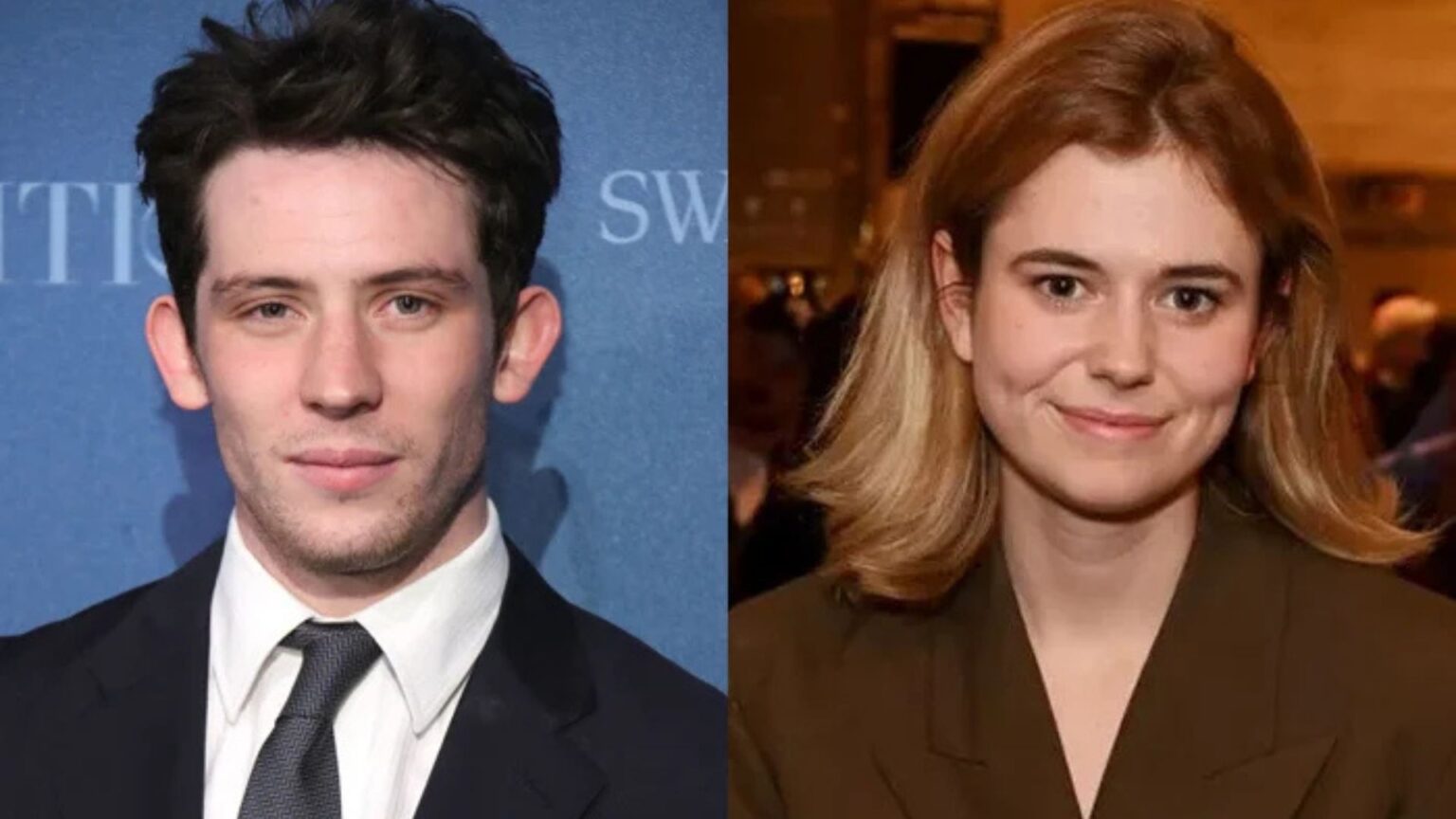 Josh O'Connor and Alison Oliver