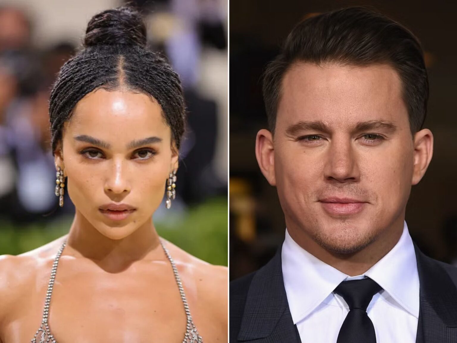 Zoë Kravitz and Channing Tatum