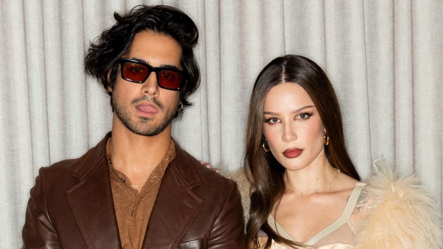 Halsey Makes Rare Red Carpet Debut With Fiancé Avan Jogia Avan Jogia and Halsey