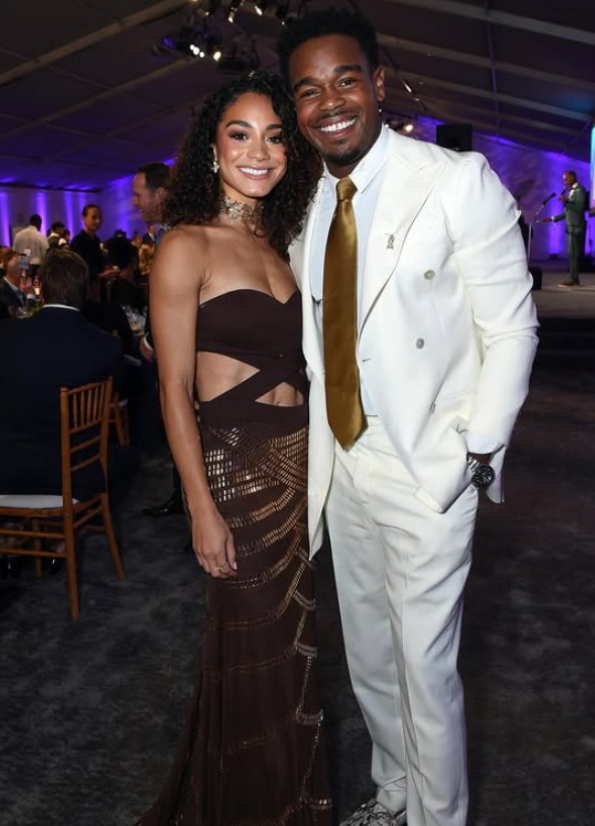 Briah Nelson and Dexter Darden at the 2024 Chrysalis Butterfly Ball