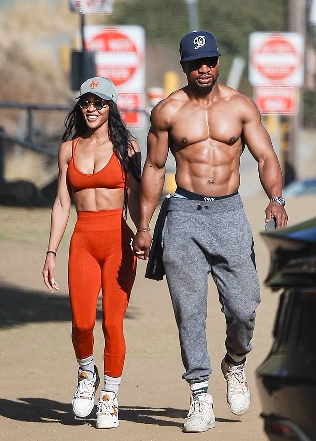 Jonathan Majors and Meagan Good spotted on a hike in Los Angeles