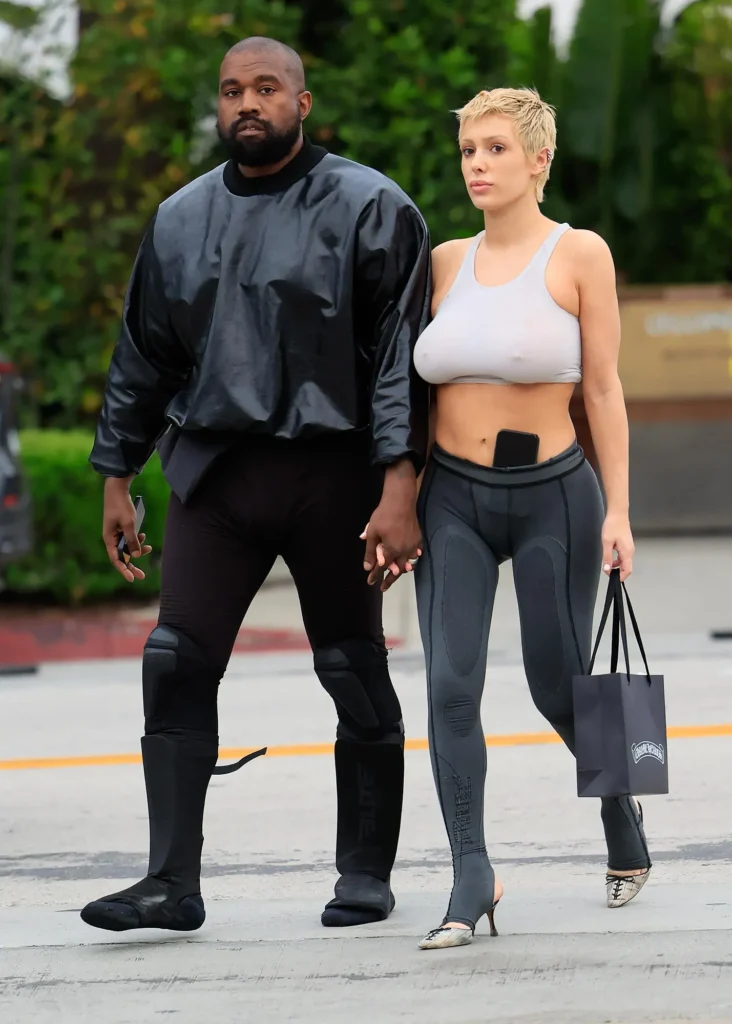 Kanye West and Bianca Censori spotted on a shopping spree