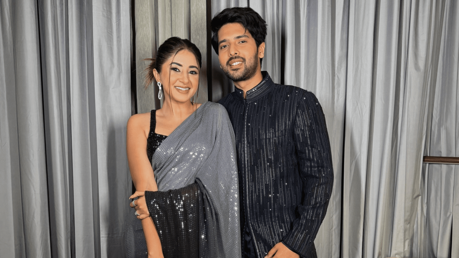 Aashna Shroff And Armaan Malik Share Exclusive Images From Their Dreamy Cocktail Night Aashna Shroff and Armaan Malik