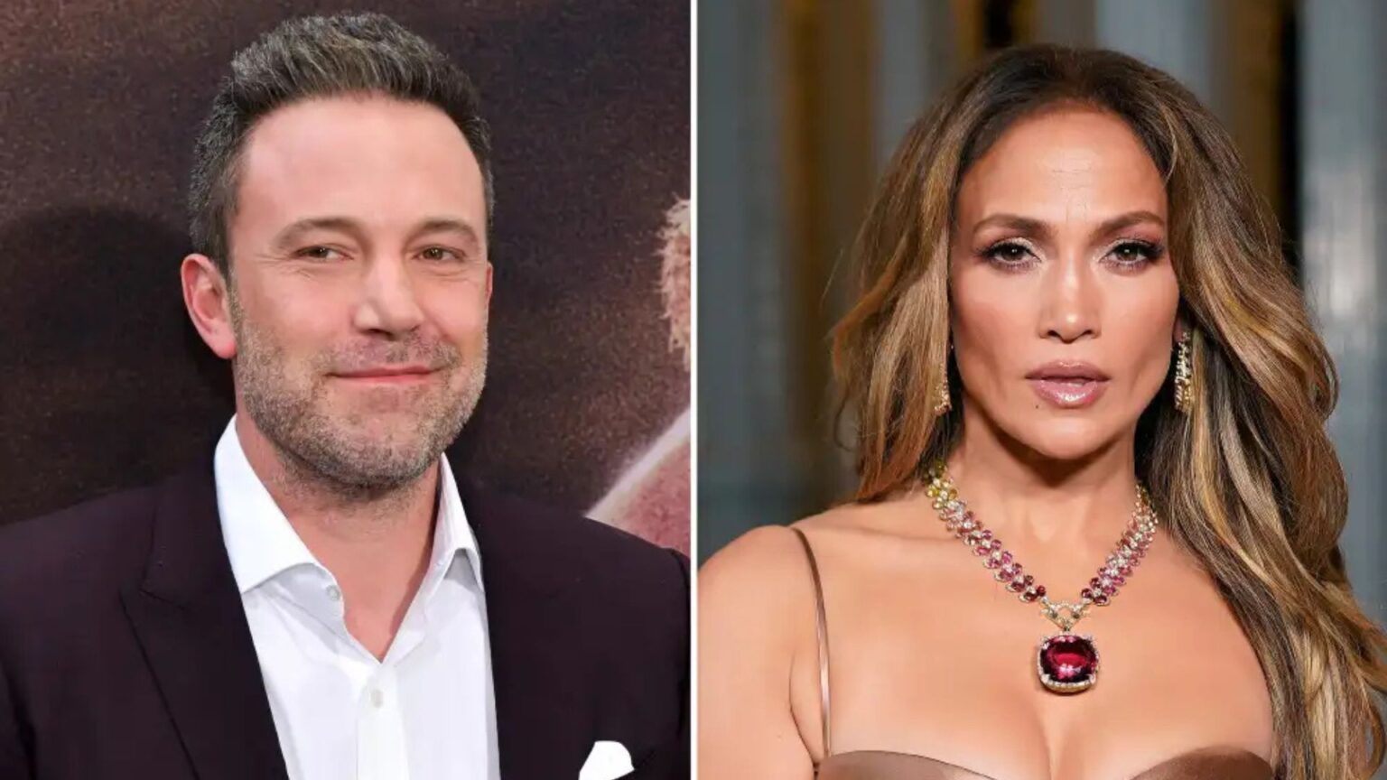 Ben Affleck and Jennifer Lopez