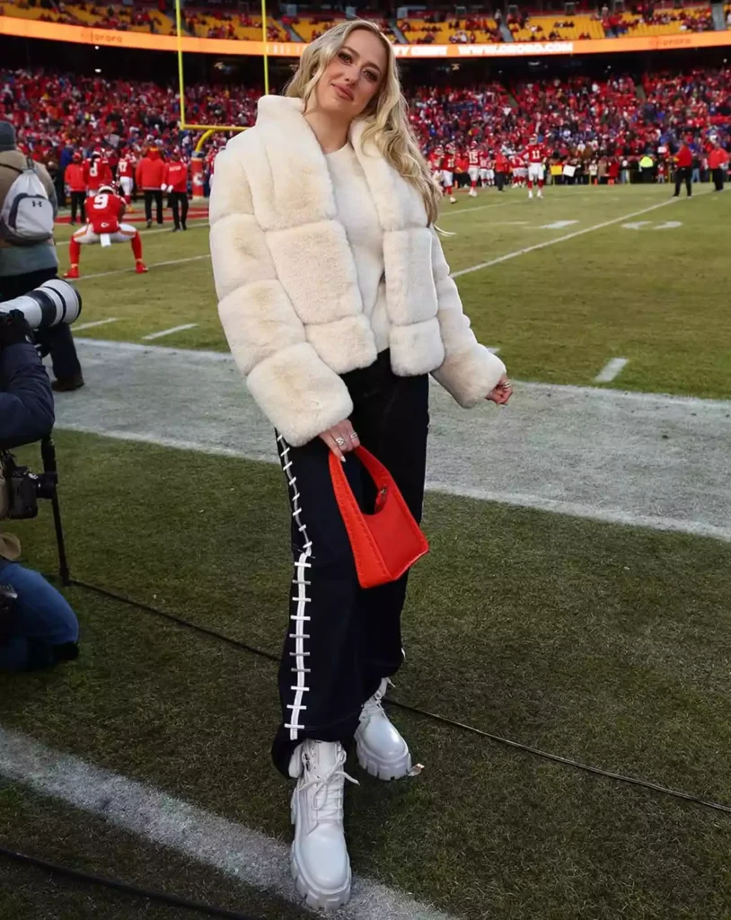 Brittany Mahomes at the 2025 AFC Championship