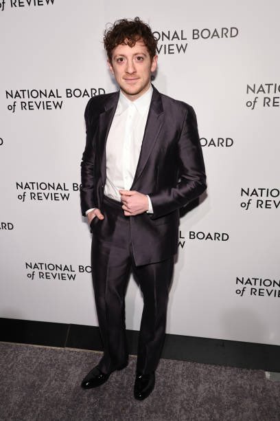 Ethan Slater on the red carpet of the National Board of Review Awards Gala