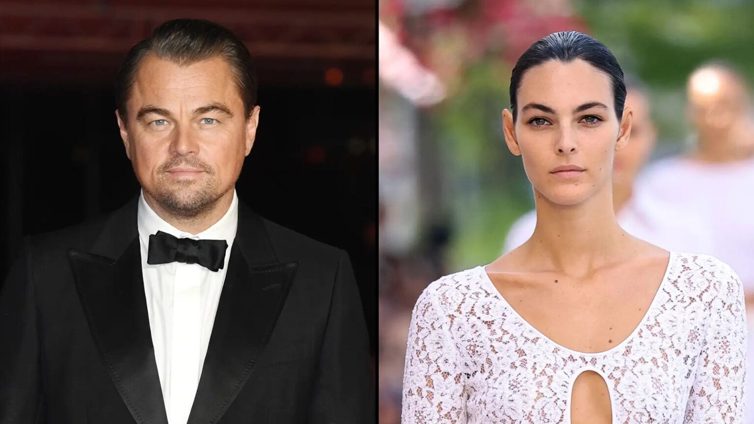 Leonardo DiCaprio and Vittoria Ceretti