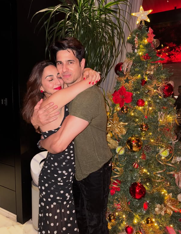 Sidhartha Malhotra and Kiara Advani celebrate 2024 Christmas together