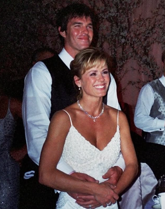 Trista Sutter and Ryan Sutter on their wedding day in 2003