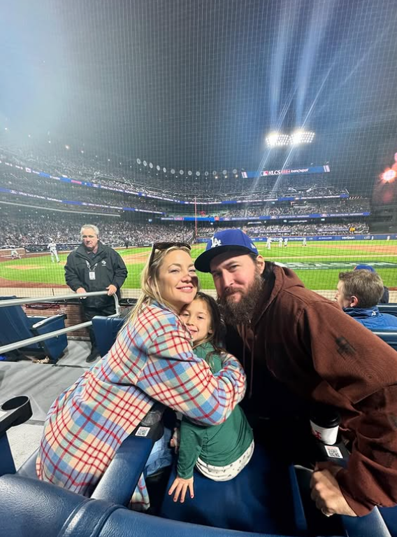 Kate Hudson and Danny Fujikawa with their daughter Rani Rose