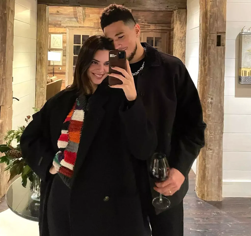 Kendall Jenner with her ex-boyfriend Devin Booker