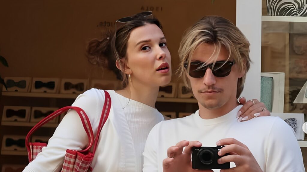 Millie Bobby Brown and Jake Bongiovi