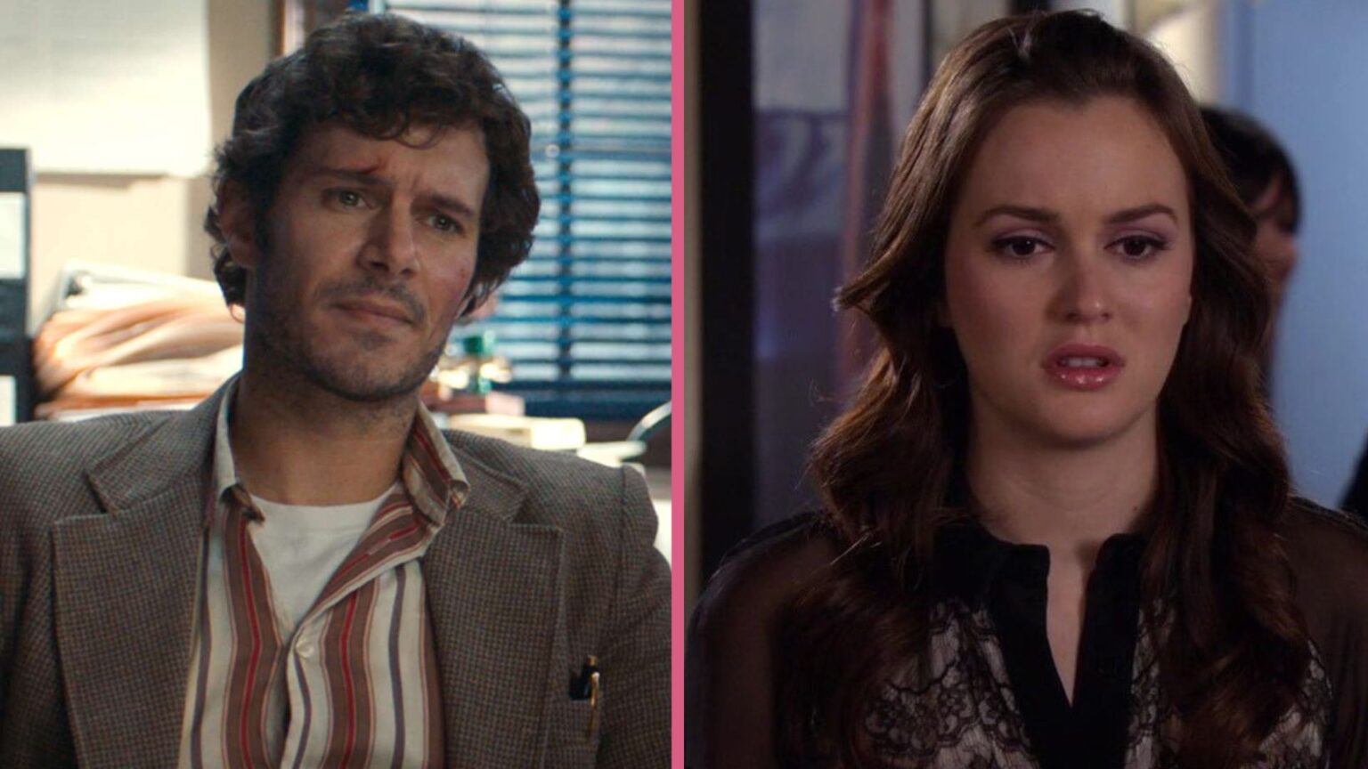 Leighton Meester and Adam Brody