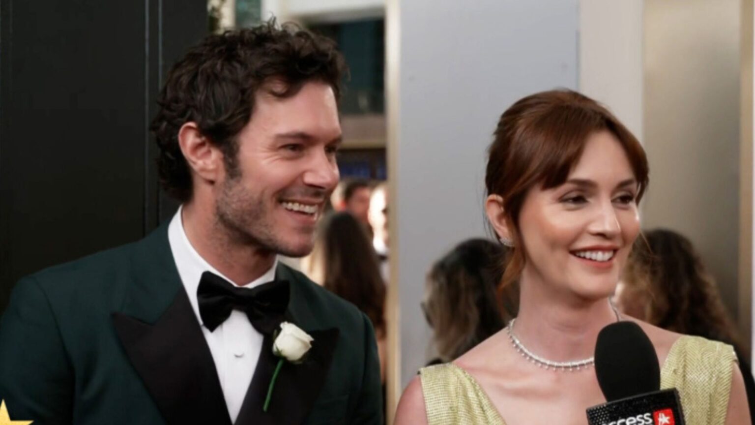 Adam Brody and Leighton Meester