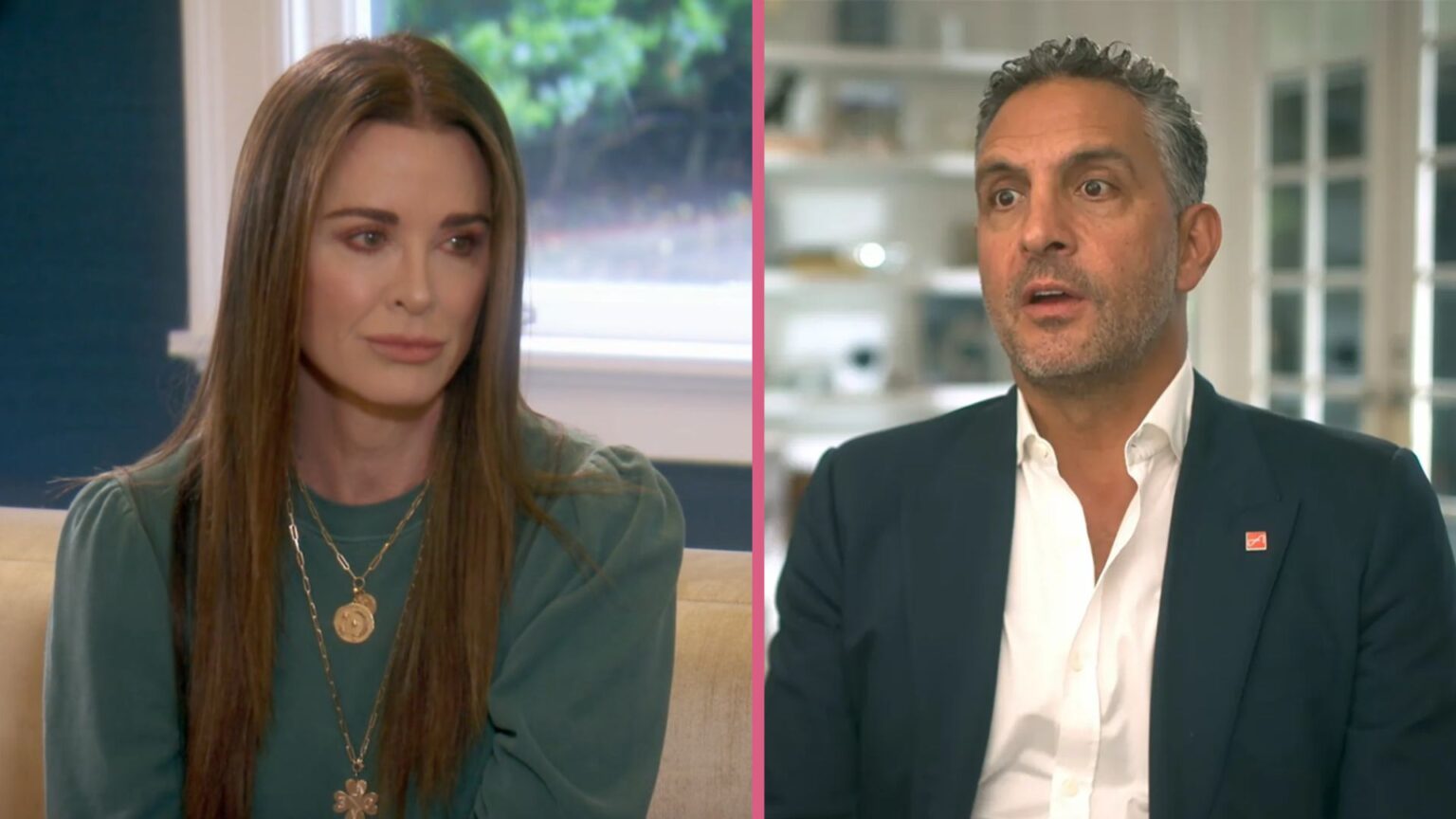 Kyle Richards and Mauricio Umansky