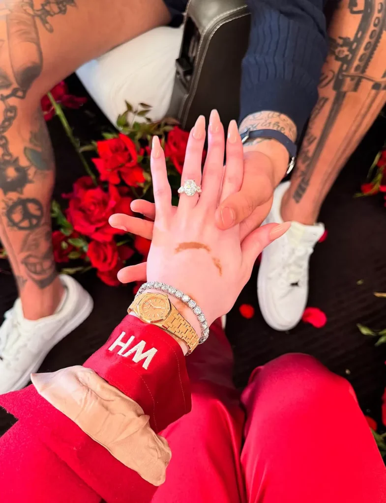 Winnie Harlow and Kyle Kuzma announce their engagement on Instagram