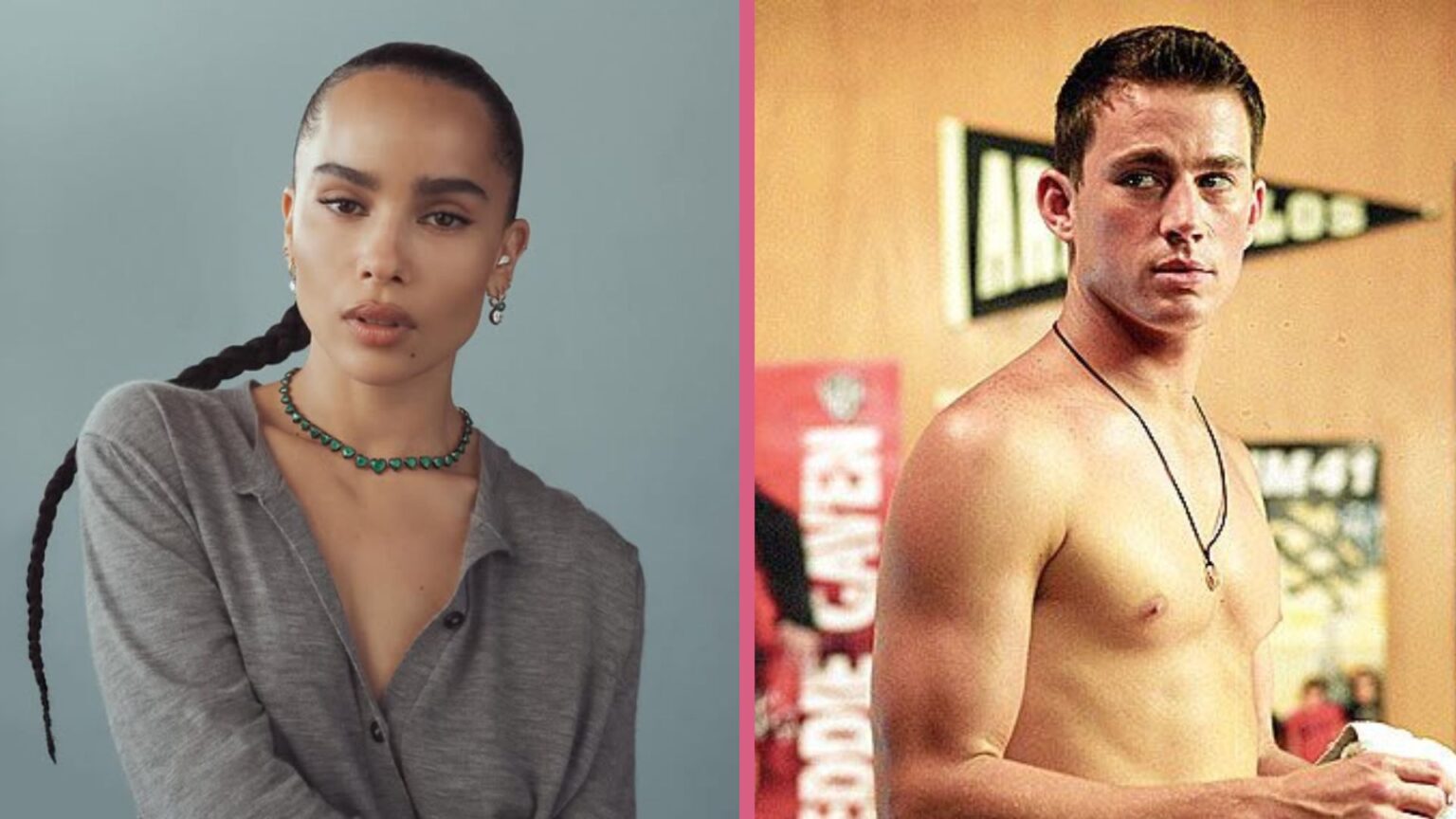 Zoe Kravitz and Channing Tatum