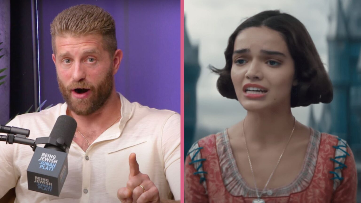 Jonah Platt and Rachel Zegler