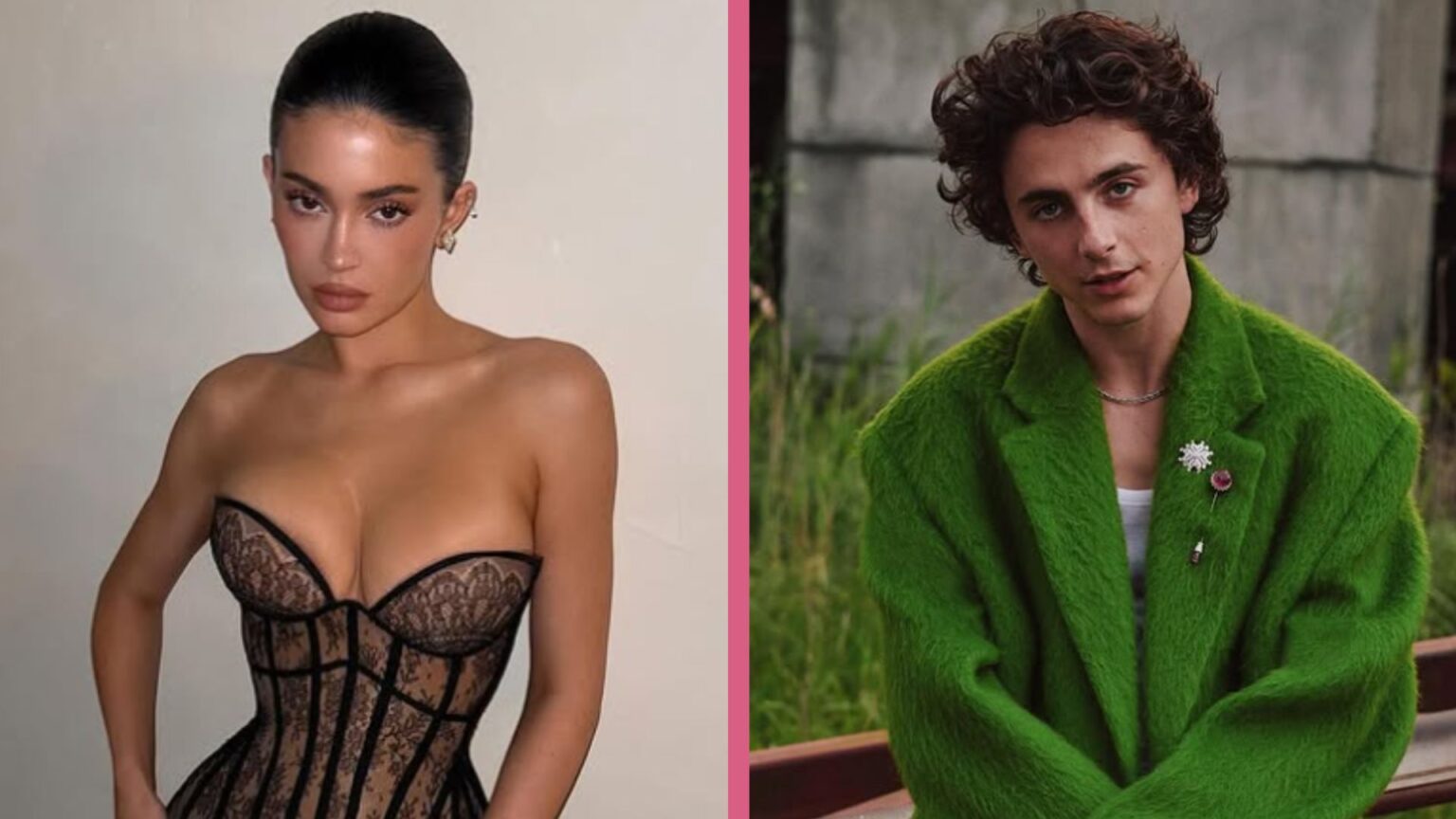 Kylie Jenner and Timothee Chalamet