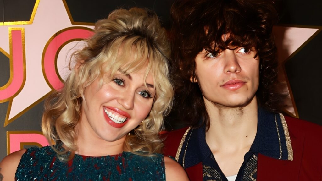 Miley Cyrus And Her Musician Beau Serve Major Looks During Rare Red Carpet Date Night Miley Cyrus and Maxx Morando (Image Credits: Instagram)