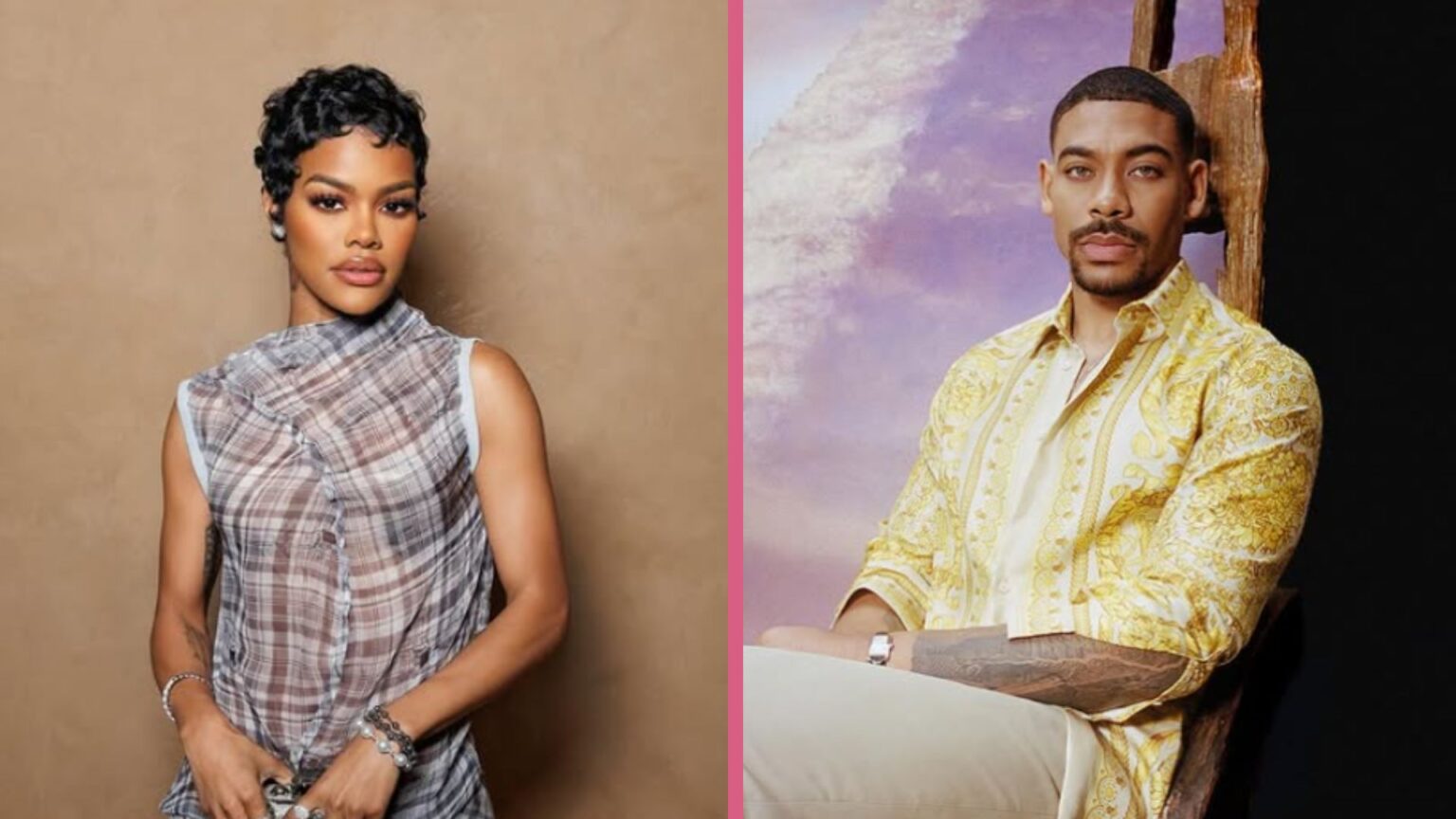 Teyana Taylor and Aaron Pierre