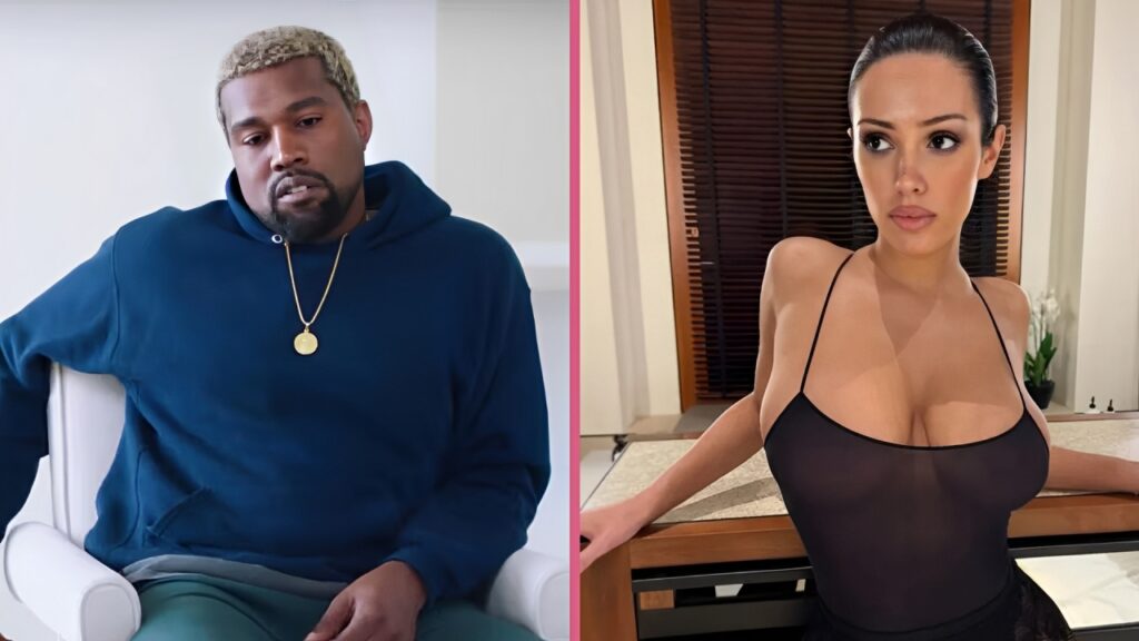 Kanye West and Bianca Censori