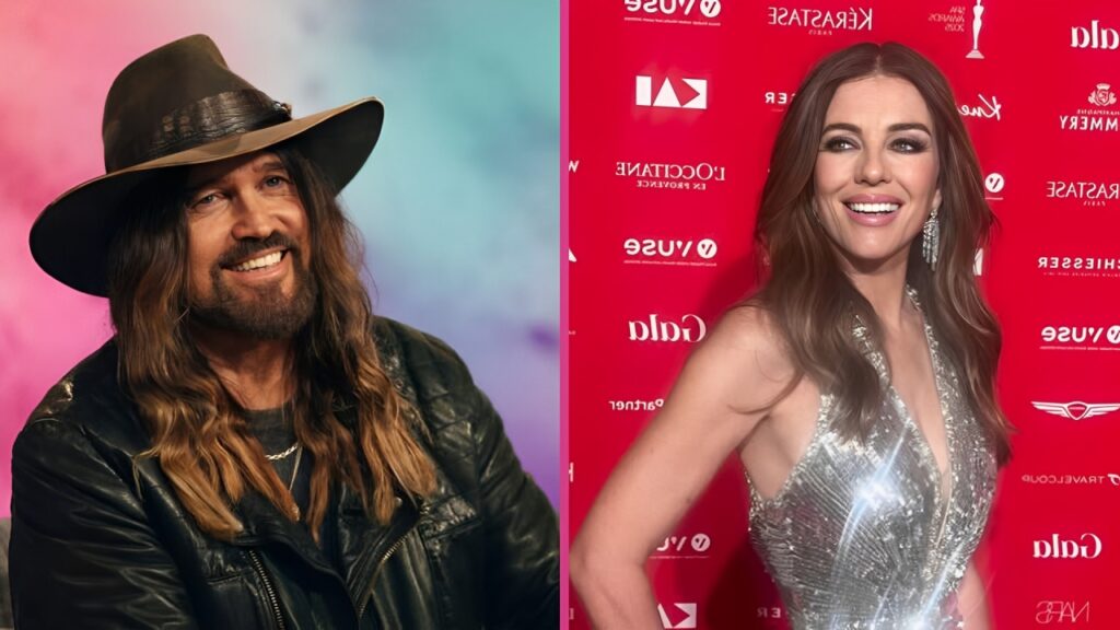 Billy Ray Cyrus and Elizabeth Hurley (1)