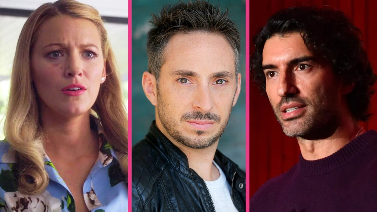 Blake Lively, Adam Mondschein, and Justin Baldoni