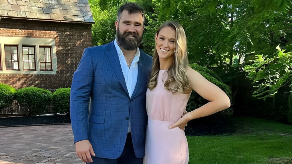 NFL Star Jason Kelce And Wife Share Exclusive Images As They Welcome Baby No. 4 Jason Kelce and Kylie Kelce (1)