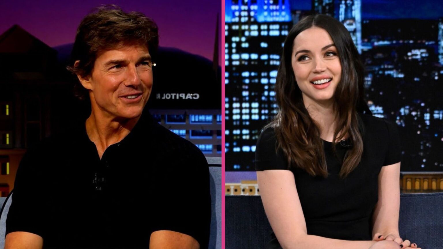 Tom Cruise and Ana De Armas